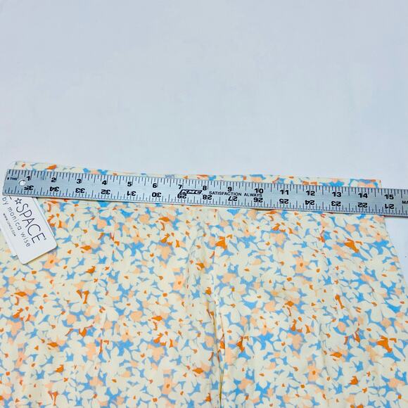 L Space Heat Wave Skirt Women Medium Floral Maxi Cream Viscose New with Tags - Picture 12 of 13